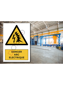 Danger arc electrique -...