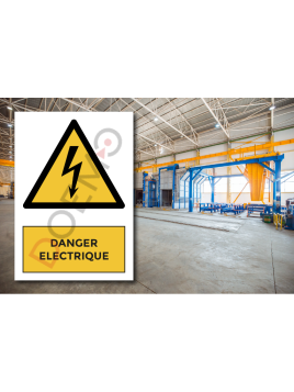 Danger electrique - PANNEAU...